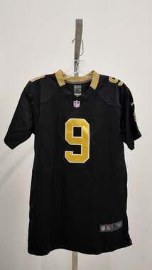 Drew Brees New Orleans Saints Nike "On Field" Youth Jersey - Black (Size XL 18-2